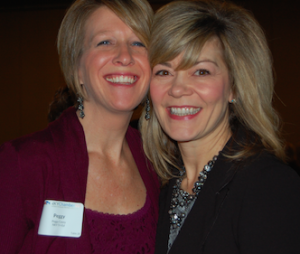 Peggy Casey of Tri-Ed and Carrie Chandler of Toyota