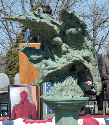 Guardian Angel sculpture in Ft. Wright’s Families of the Fallen Garden honors hometown soldiers