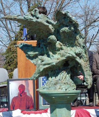 Guardian Angel sculpture in Ft. Wright’s Families of the Fallen Garden honors hometown soldiers