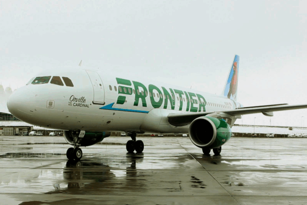 Frontier Airlines introduces new Frontier Airlines aircraft Orville, The Red Cardinal dedicated to Ohio
