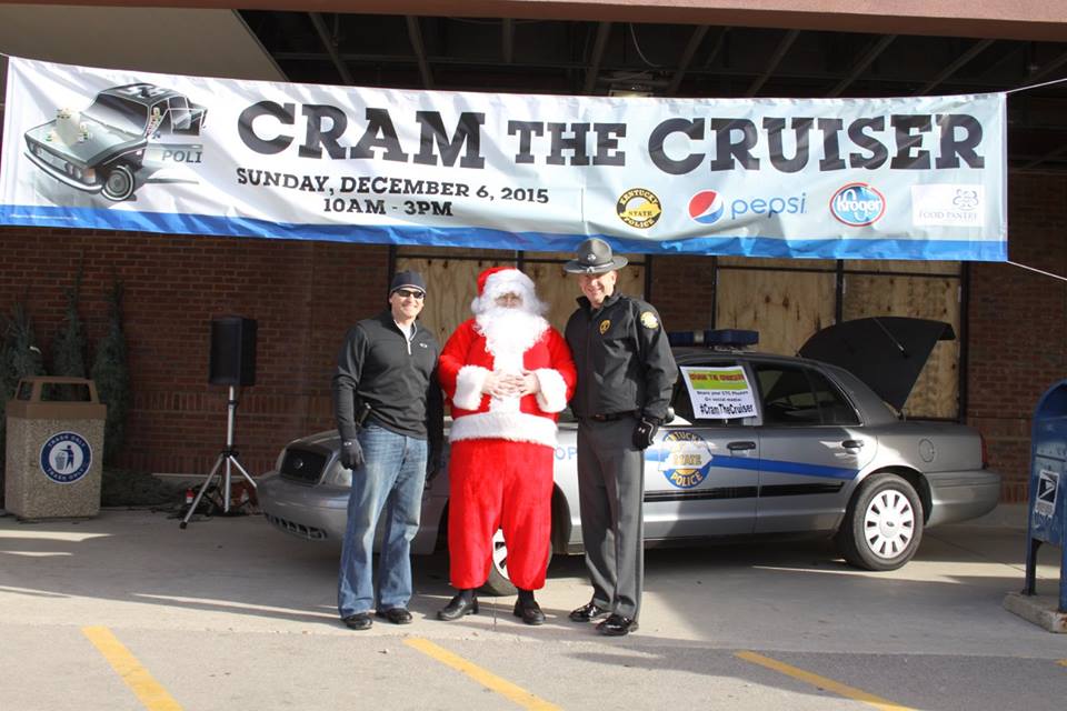 Kentucky State Police ‘Cram the Cruiser’ drive provides tons of food for needy families