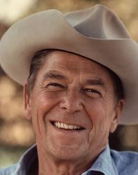 Reagan, a genuine cowboy