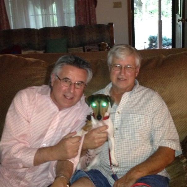 Steve Flairty, left, and his brother Mike (Photo provided)