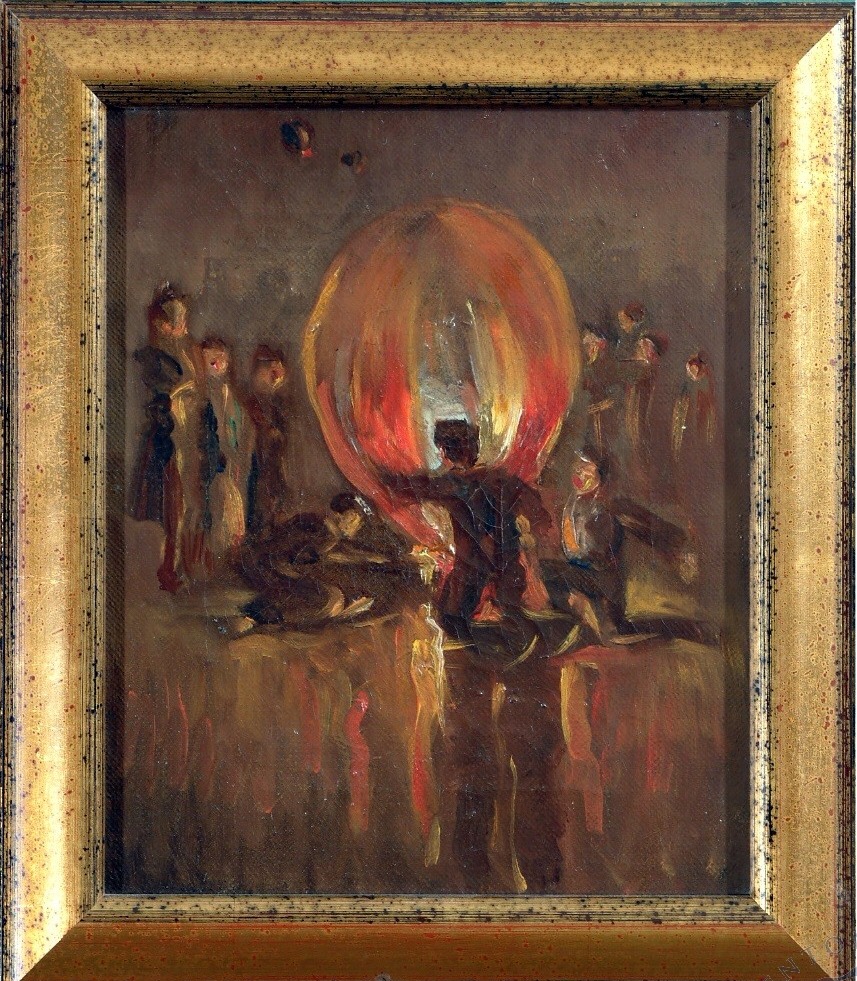  Balloon Ascent by Dixie Selden, Courtesy of the Kenton County Public Library