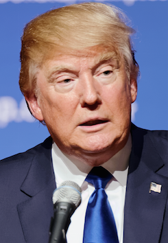 Republican presidential front-runner Donald Trump is the favorite in Saturday's GOP Caucus