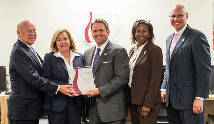 The Chellgrens’ generous gift will endow the Chellgren Success Series, a blend of seminars, symposiums, group training sessions and classes, and the operating budget for the University’s Student Success Center, housed in a repurposed space on the lower level of the John Grant Crabbe Main Library (EKU Photo)
