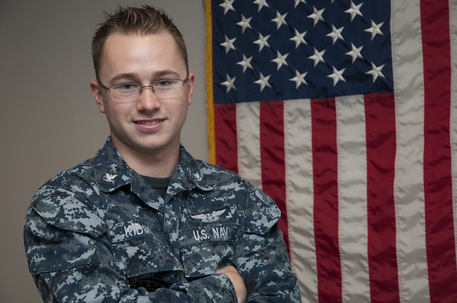 Petty Officer 3rd Class Tim Kidwell