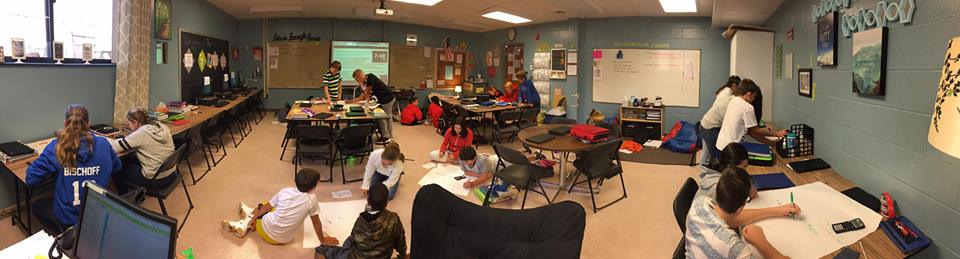 Classroom at Conner Middle School --