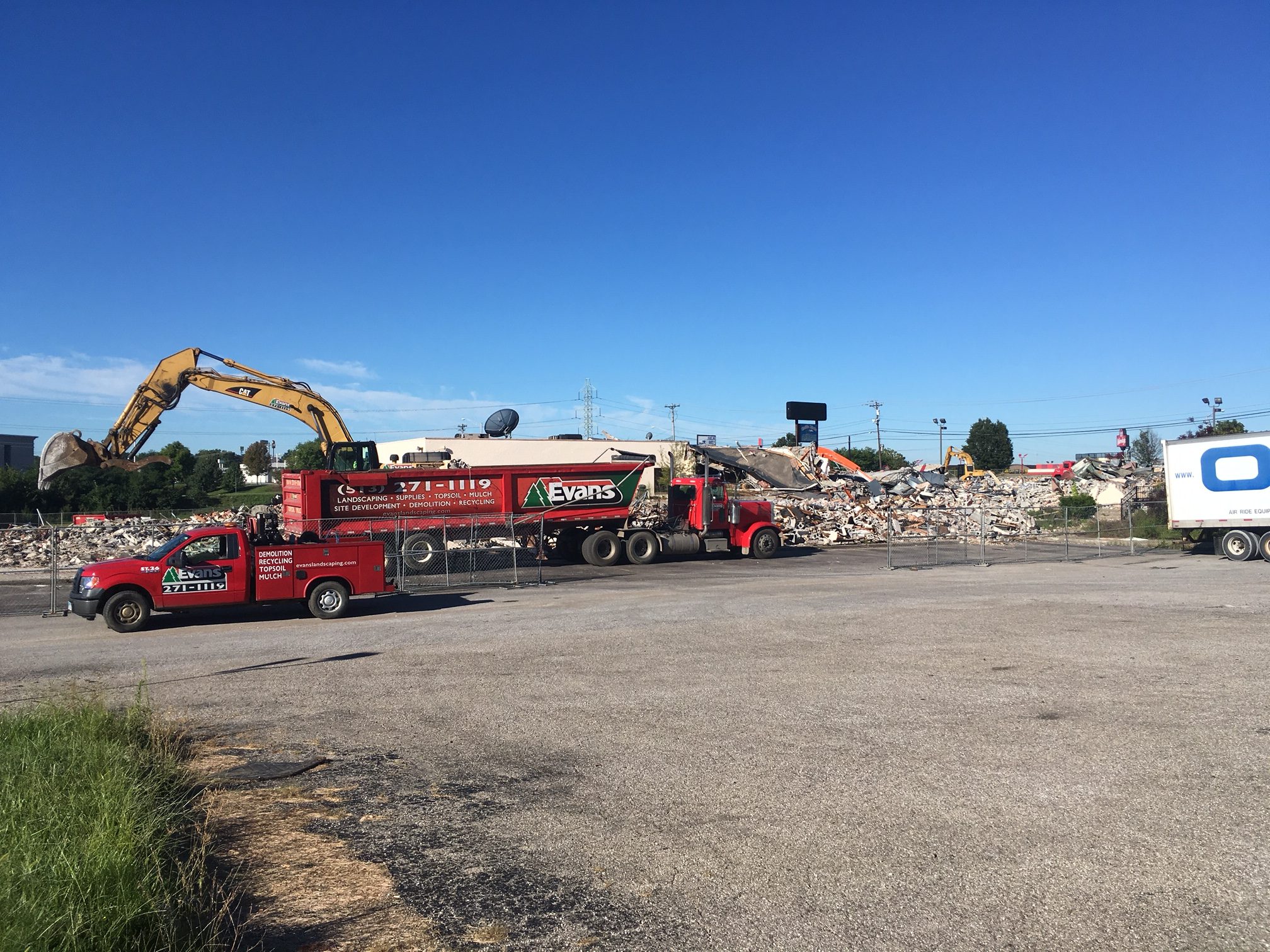 The abandoned Quality Inn/Marriott hotel building was demolished last month to make room for new development. Thorntons recently postponed a public hearing to discuss a change in concept development for the site, located at the corner of US 42 and Industrial Road in Florence.