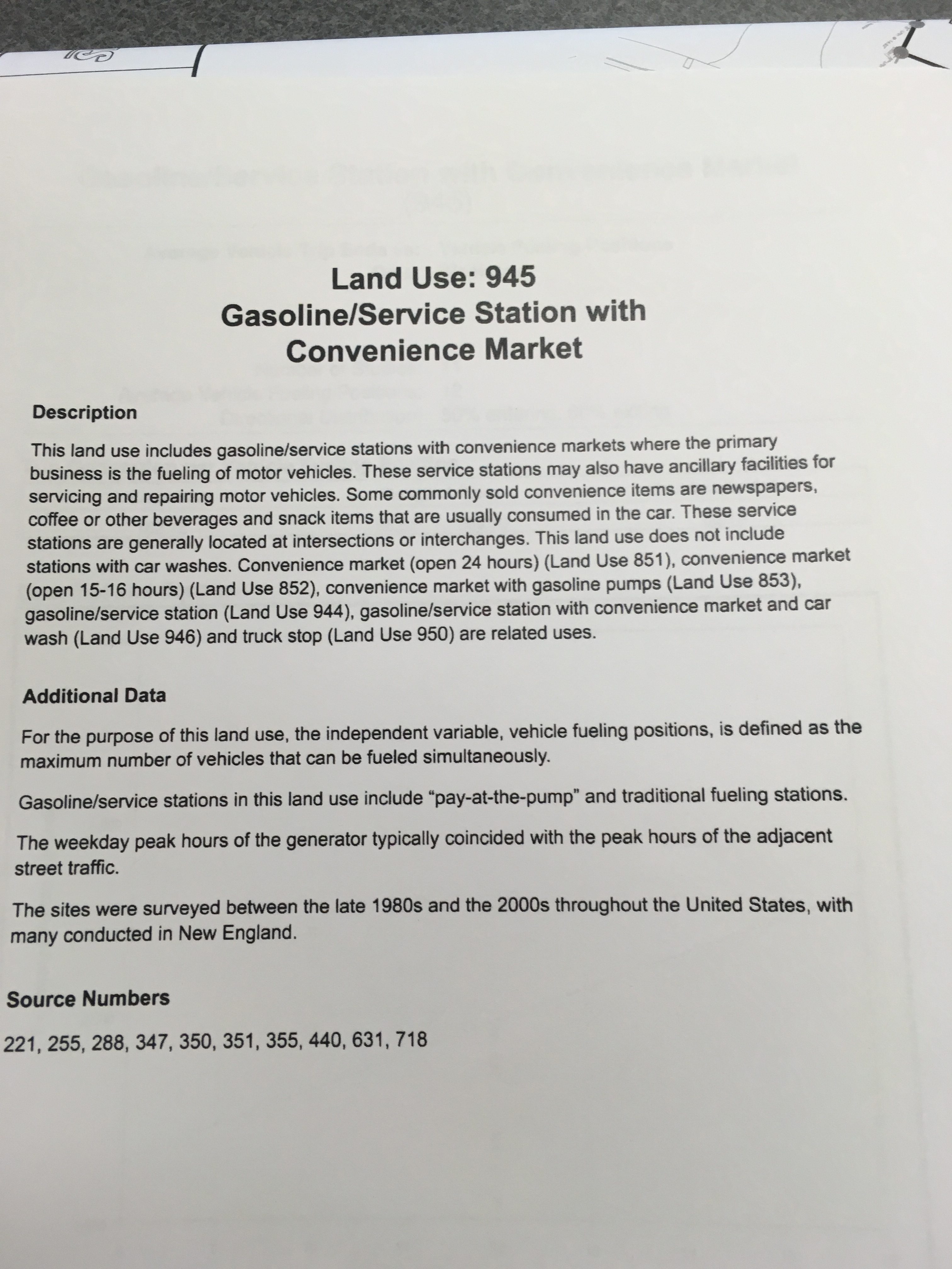 A Land use description included in Thorntons request for a change in concept development for the site at US 42 and Industrial Road.