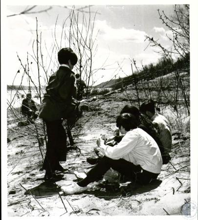 Kentucky Post photo of the Thomas More College Biology Field Station in Campbell County. Date: April 22, 1970
