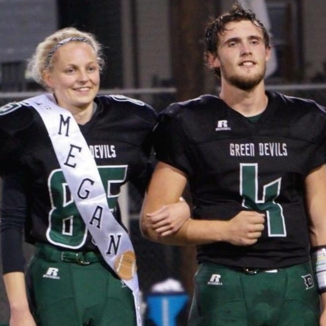 Dayton’s female football player is cancer survivor who earned varsity letters in four other sports