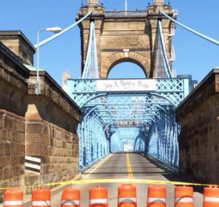 KYCT closes Roebling Bridge to pedestrian, vehicular traffic until damage is accessed, repairs can be made