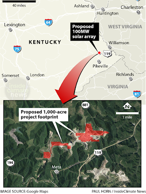Rural Blog: Plan to put huge array of solar panels on a mined mountaintop could depend on more mining