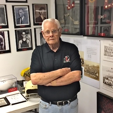 Ludlow graduate creates two rooms in football stadium dedicated to high school’s sports heritage