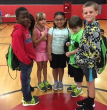 Samaritan’s Feet ends NKY visits at Newport Intermediate School — nearly 2000 free shoes in all