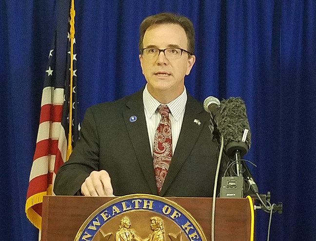 Auditor Mike Harmon sounds alarm about costs of KentuckyWired, the statewide broadband project