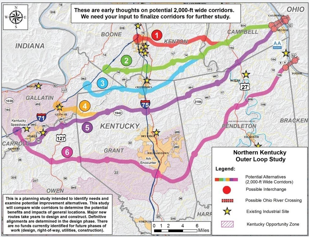 Map Of Southern Ohio And Northern Kentucky