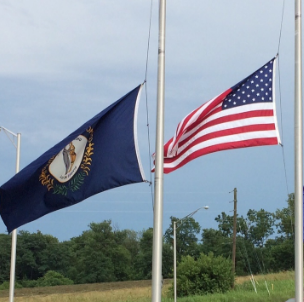 Bevin orders flags flown at half-staff today at state buildings in honor of fallen Louisville police officer