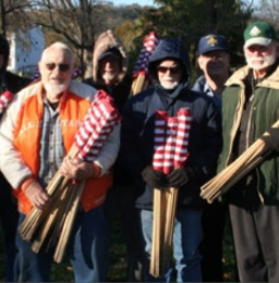 For 16th year, Colonel Clay Lodge to place flags on graves of veterans at Linden Grove Cemetery