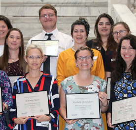 Newly certified professional environmental educators recognized at state Capitol includes NKyians