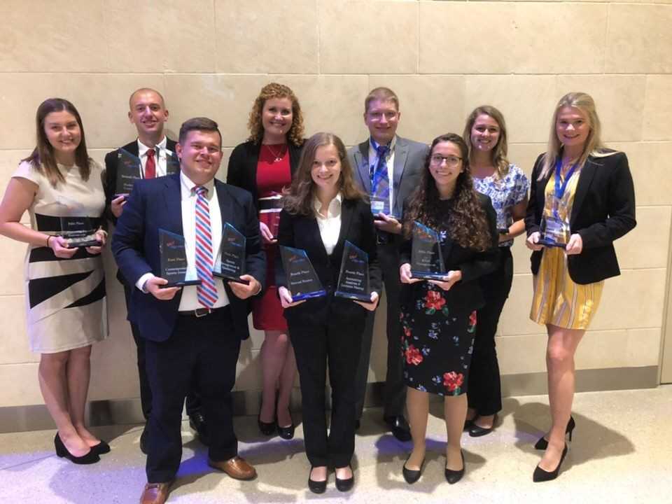 NKU’s Haile/US Bank College of Business students win national awards from leadership conference