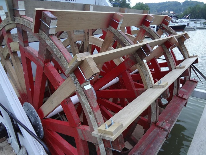 The River Paddlewheelers, especially wooden ones, are a special kind