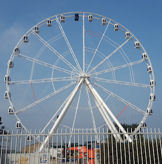 City of Newport and SkyWheel Attractions: Skywheel ready to be shipped, pier groundbreaking in Sept.