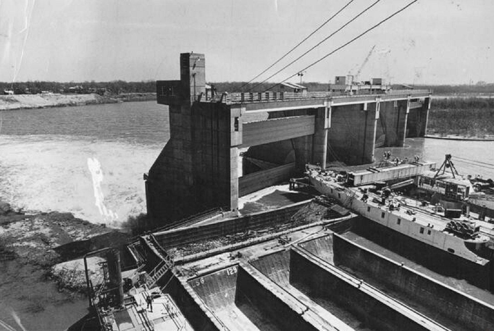 The River The river as a rapids, destruction of Ludlow Bromley Yacht Club, and more drama