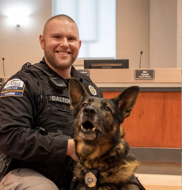 Florence Police Department K-9 ‘Det’ has died; remembered for his service and community outreach
