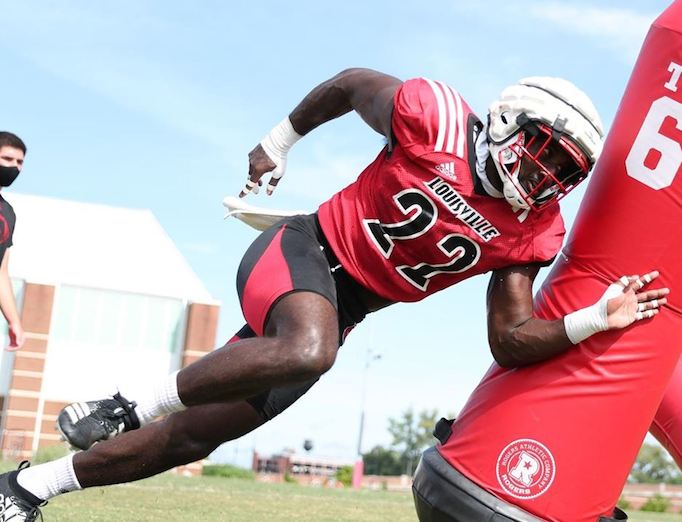 Louisville linebacker Yasir Abdullah adds strength and weight; expected to anchor Cardinal defense