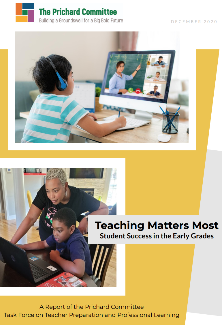 Prichard Committee offers steps to improve teacher preparation, student reading, math outcomes