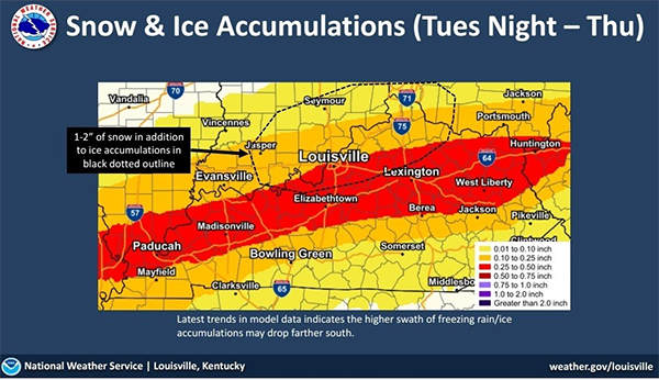 Weather system will bring ‘very active week’ of winter weather with snowfall, ice accumulations