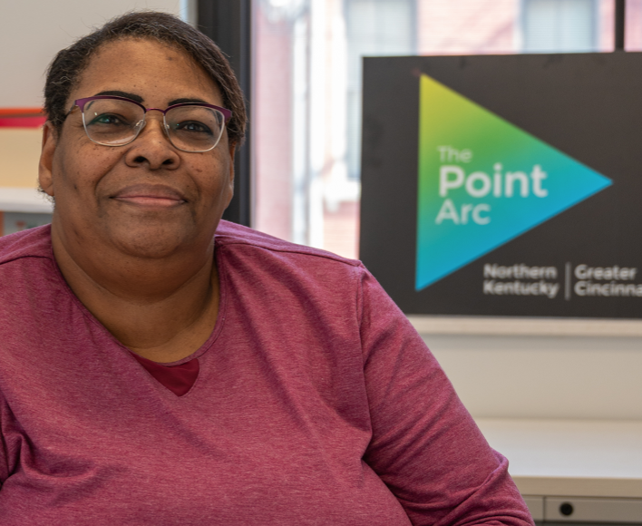 Regina Watts missed the Price Is Right, but she doesn’t miss much serving Point/Arc clients