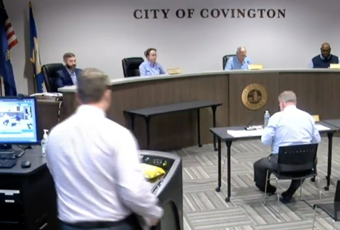 Covington commissioners hear, debate two IRS site contracts at caucus meeting; parks/rec master plan