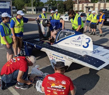 For first time in team’s history, the University of Kentucky’s Solar Car Team wins national competition
