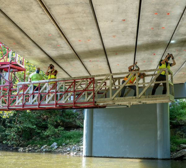 Endangered gray bats need a place to live, too — so KYTC has provided a bat-friendly bridge as a habitat