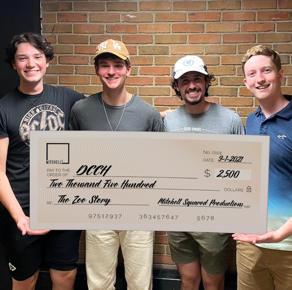 Troupe of NKY young actors raises $2,500 for DCCH through five sold-out performances of Albee play