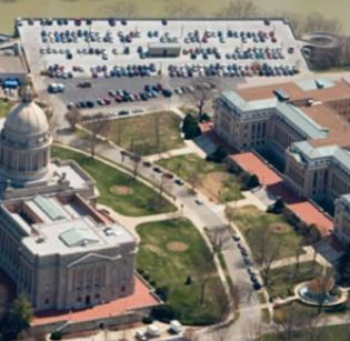 Capital Avenue between rear of State Capitol and front of Capitol Annex to be permanently closed