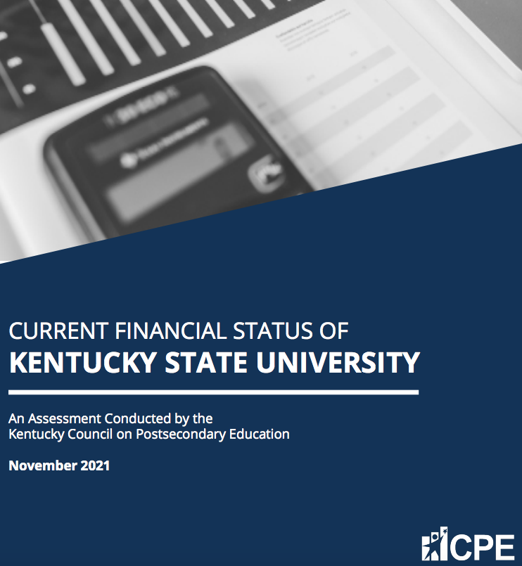 CPE report on Kentucky State University cites poor fiscal management, low cash reserves, big deficits