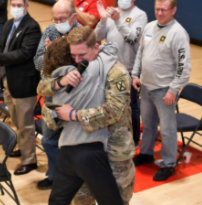 Good news: Classmate remembered; Conner student surprised by veteran brother at school assembly