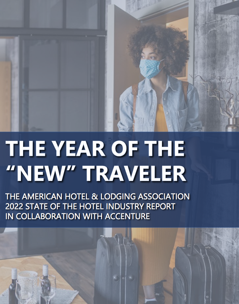 Report says hotels are continuing to move toward recovery, forecasts an uneven, volatile path in ’22