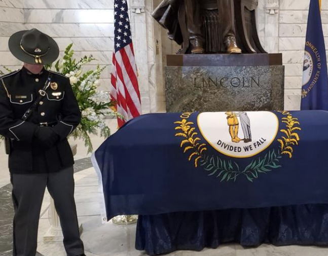 Former Governor John Y. Brown, dead at 88, honored at Capitol as remarkable leader who ‘did it his way’
