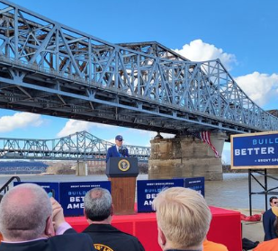 Biden visit put Covington in the national spotlight; first president to speak in Covington in 84 years