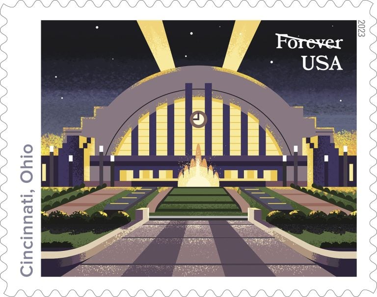 U.S. Postal Service to unveil Railroad Stations Forever stamps at Union