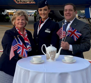 British Airways offers CVG fliers new international travel choice; first flight has arrived from Heathrow