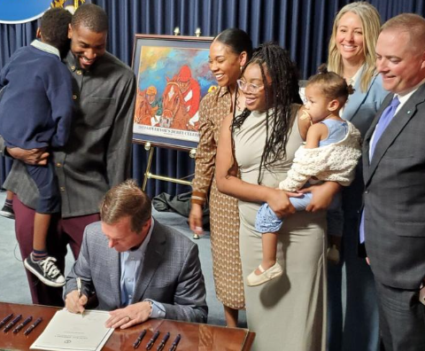 Beshear bills signed and vetoed; former UK star Michael Kidd-Gilchrist joins for speech therapy bill