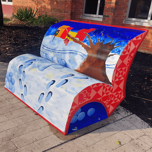 It's National Library Week; celebrate 2nd anniversary Kenton's painted ...