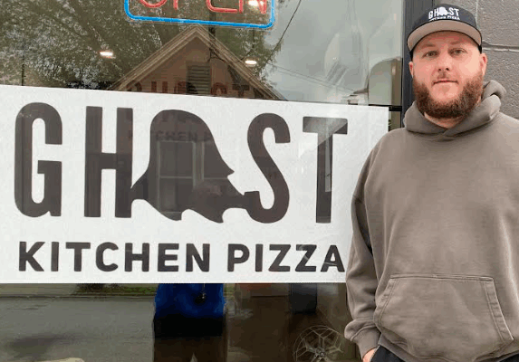 Tucked away in a converted garage, Ghost Kitchen Pizza is Brad Naber’s version of ‘quality pizza’