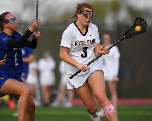 Prep Sports Report: Notre Dame lacrosse team defeated in semifinals of first girls state tournament